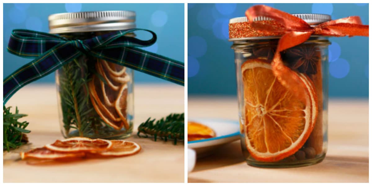 Hmm! This "Christmas in a Jar" will make your home smell wonderful during the holidays